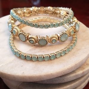 Three bracelets
